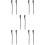 5 Pairs Portable Dulcimer Mallets Beaters Sticks Hitting Tools 10
