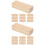 20 Pcs Note Clip Holders Card Carriers For Table Decor 9