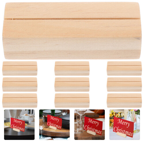 20 Pcs Note Clip Holders Card Carriers For Table Decor 1