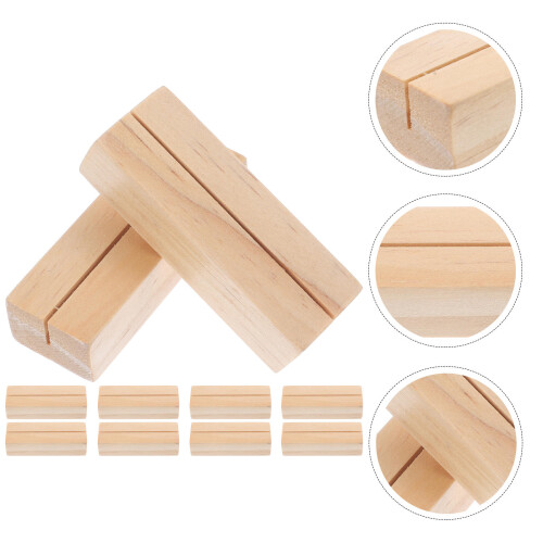 20 Pcs Note Clip Holders Card Carriers For Table Decor 2