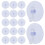 160 Pcs Clear Suction Cup Hooks For Wall Window Door 3