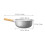 2Pcs Water Ladle With Wood Handle For Kitchen Use (19.5Cm) 10