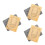 6 Pcs Bead Board Craft Organizer For Jewelry Making With Scale 9