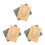 6 Pcs Bead Board Craft Organizer For Jewelry Making With Scale 5