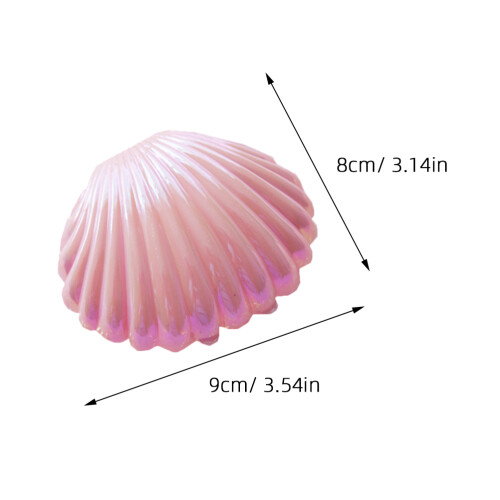 4 Pcs Simulation Shell Photography Props Storage Candy Box 1