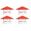 2 Pack Roof Pipe Rain Cap Light Weight Chimney Protector 2