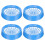 8 Pcs Plastic Pigeon Nests Bird Breeding Egg Laying Basins 11