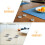 30Pcs Mini Cupcake Molds Reusable Stainless Steel Baking Cups 8