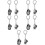10 Pcs Dog Keepsake Necklace Pet Ash Key Chain Mini Ornament 9