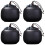 4pcs Ceramic Dog Urn Pet Ashes Storage Container 5