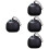 4pcs Ceramic Dog Urn Pet Ashes Storage Container 6
