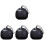4pcs Ceramic Dog Urn Pet Ashes Storage Container 2