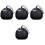 4pcs Ceramic Dog Urn Pet Ashes Storage Container 3