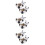 3 Count Cute Panda Flower Pot Decorative Planter Modern Flowerpot 8