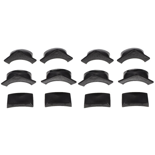 12pcs Billiard Table Pocket Liner Replacement Pads Black 1
