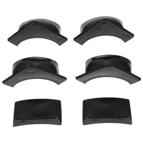 12pcs Billiard Table Pocket Liner Replacement Pads Black