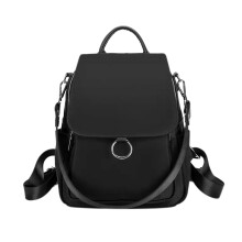 1Sac À Femme Noir Robuste Polyester Polyvalent Pour Rangement Sûr