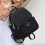 1Sac À Femme Noir Robuste Polyester Polyvalent Pour Rangement Sûr 6