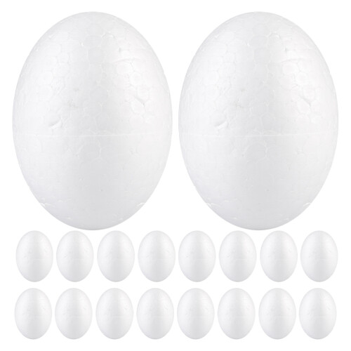 200 Pcs Fake Eggs Diy Decorations For Chicken Egg Crafts 2