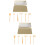 2 Sets Sand Rake Child Mini Combo Plate Plastic 7