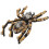 2Pcs Diy Spider Shape Rhinestone Patch For Shoes Clothing Decor 1