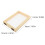 8 Pcs Paper Frame Copper Student Pulp Painting Formwork 2