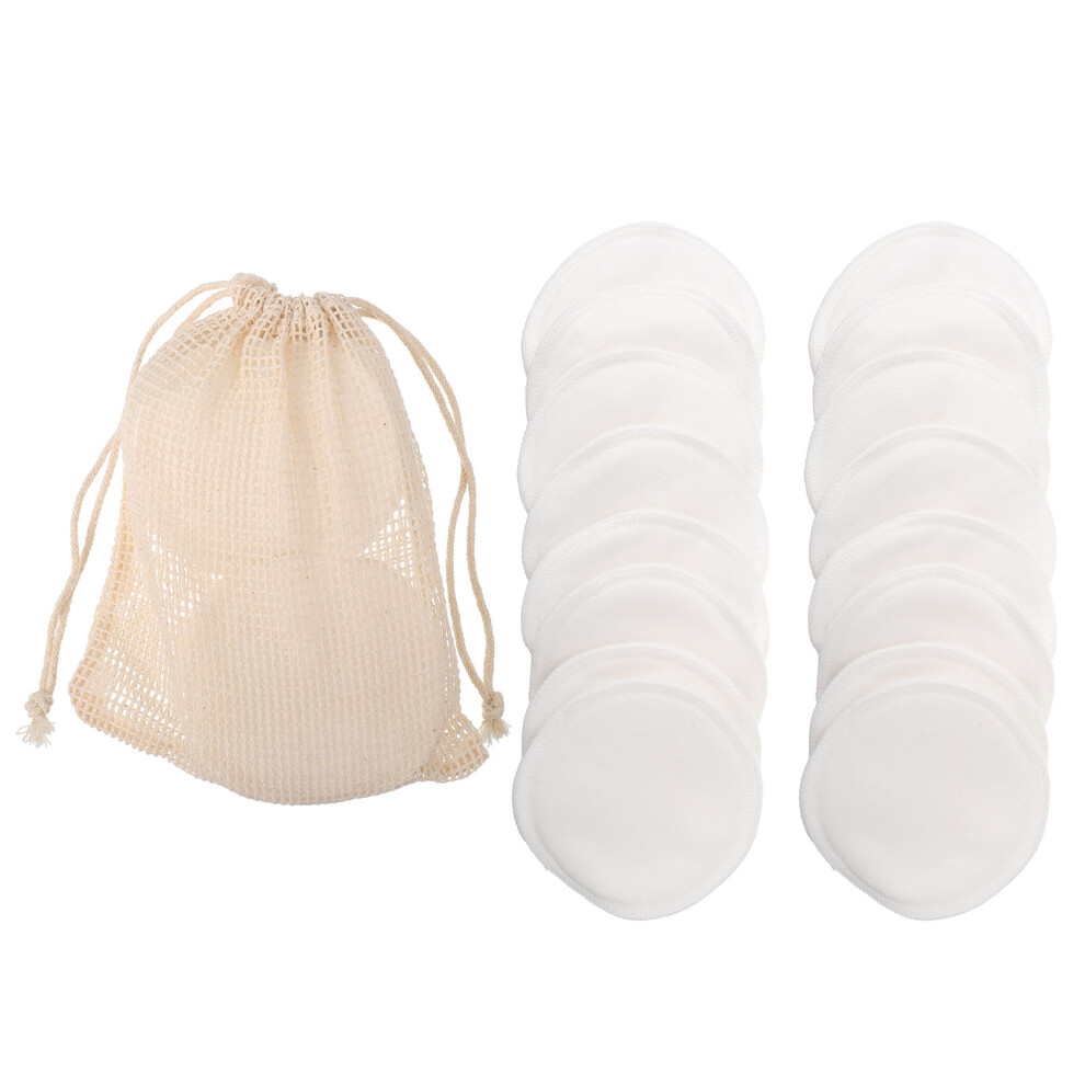 Ohphcall 2 Sets Cleansing Pads For Face Makeup Remover Puff Reusable Facial
