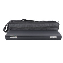 Leder 16-Loch-Flöten-Etui-Set, Oxford & Plüsch