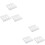 2 Pieces Cutting Board Pants Folding Board 34.7x28.5x7cm White 6