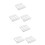 2 Pieces Cutting Board Pants Folding Board 34.7x28.5x7cm White 7