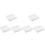 2 Pieces Cutting Board Pants Folding Board 34.7x28.5x7cm White 2