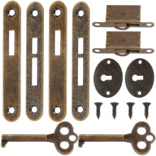 2 Pack Jewelry Box Lock Hardware Small Locks For Jewellery U Cabinet