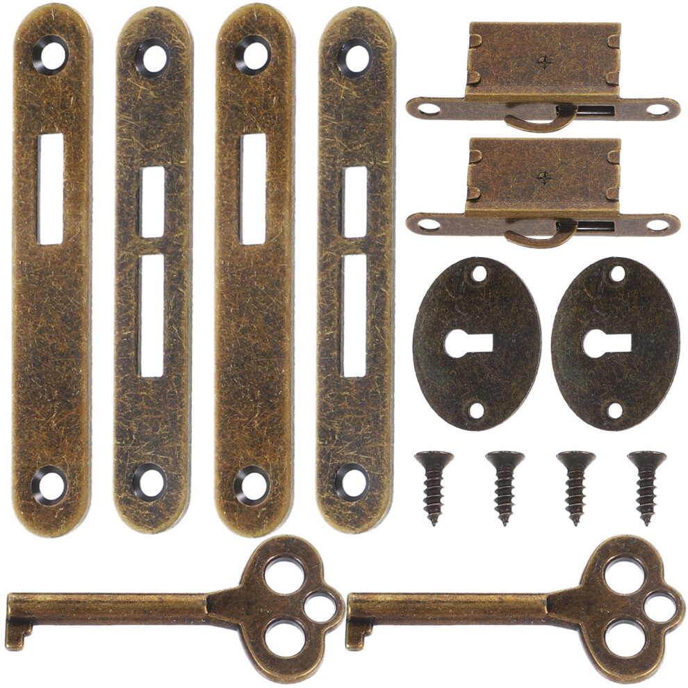 Photos - Other for Repair 2 Pack Jewelry Box Lock Hardware Small Locks For Jewellery U Cabinet