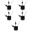 5 Sets Plug Decoration Mechanism Clock Movement Kit Motor Work 9