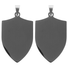 2pcs Engravable Metal Dog Tags Style For Pet Identification