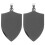 2pcs Engravable Metal Dog Tags Style For Pet Identification 1