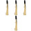 4Pcs Railway Horn Bell Bugle Practical Horn Set 5