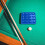 Billiard Tray Blue For Billiard Ball Set, Table Accessory, Ball Bat Compatibility 2