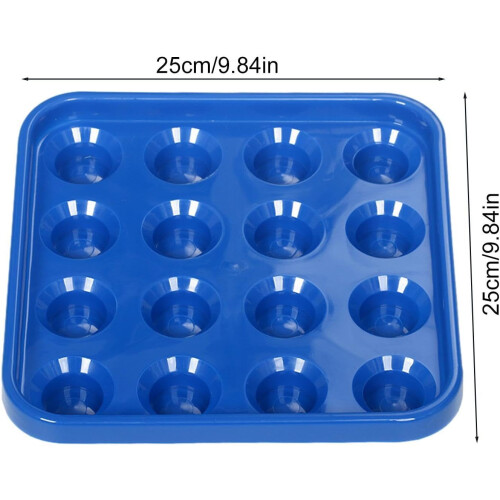 Billiard Tray Blue For Billiard Ball Set, Table Accessory, Ball Bat Compatibility 2
