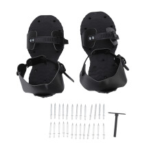 1 Pair Spike Sandals PU Lawn Aerator Shoes for Yard Garden