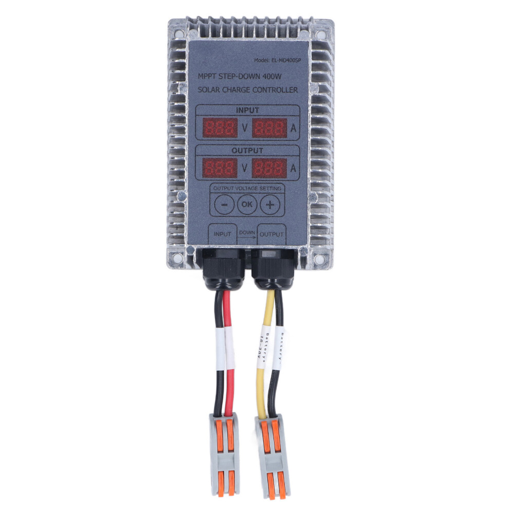 (300W) Mppt Solar Charge Controller 10-30V 400W Adjustable For Battery 685922813213