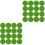 40 Pcs Round Protective Mats Flower Pot Mat Placemat 3
