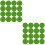 40 Pcs Round Protective Mats Flower Pot Mat Placemat 6
