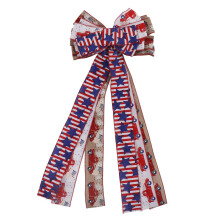 Independence Day Bowknot 11.8x27.6in Vibrant 4th of July