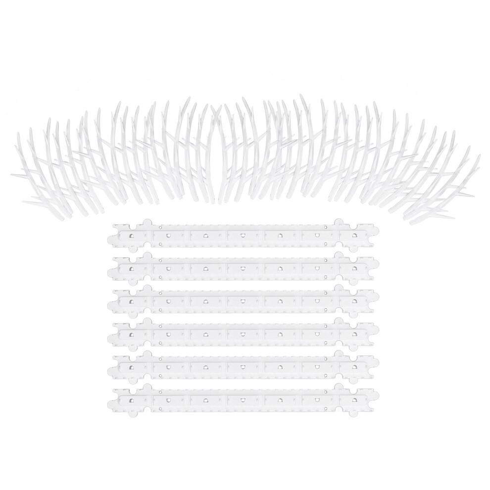 30Cm Bird Deterrent Spikes Plastic For Fence Roof Mailbox Window 685922814425
