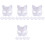 20 Pcs Diy White Paper Masks Unpainted Cat Shape Blank 5