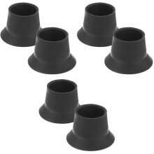 Slip Trampoline Leg Caps Mute Replacement Parts For Trampolines, Durable Rubber, Easy To Install, 3 Sets (2 Pieces Each)