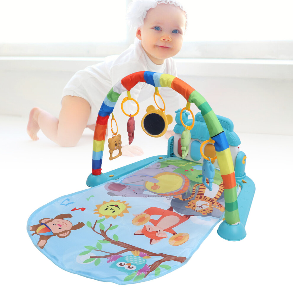 Baby Infant Play Mat with Piano & Rattles, 72x40x47cm