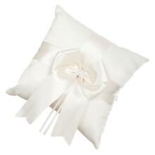 Bowknot Ring Pillow For Wedding Engagement Ring Bearer Pillow Soft Material Elegant Wedding Decor