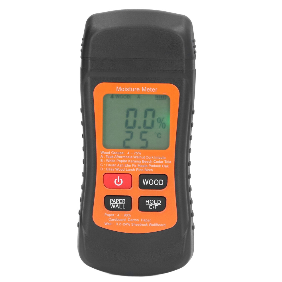 Moisture Meter Wood Digital Pin Type Temperature Humidity Detector 685922820235